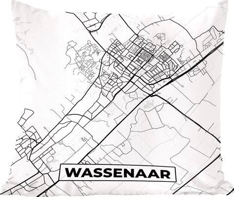 Geografische kaart: Wassenaar en directe omgeving met contactpunten