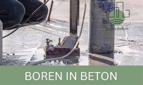 Infographic: juiste gereedschappen en hun toepassingen bij betonboren
