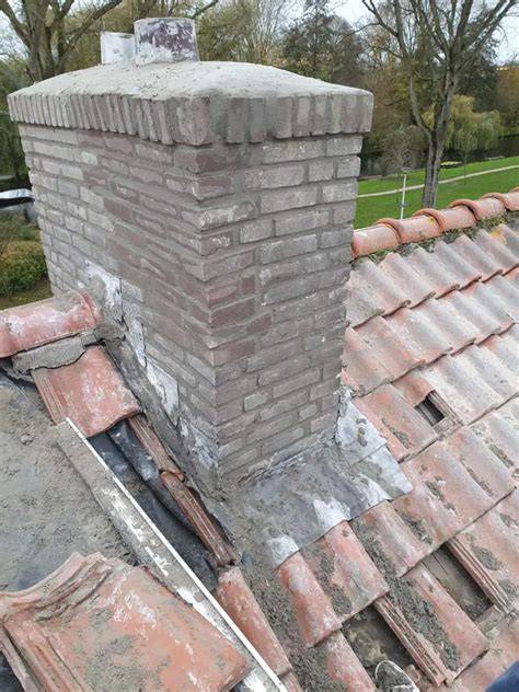 Afbeelding van voegwerk in schoorsteen: stap-voor-stap proces