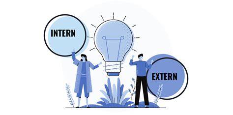 Diagram: interne vs externe differentiatie