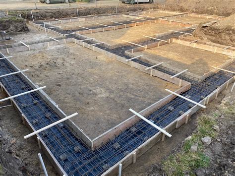 Foto: gerealiseerde fundering en vloer