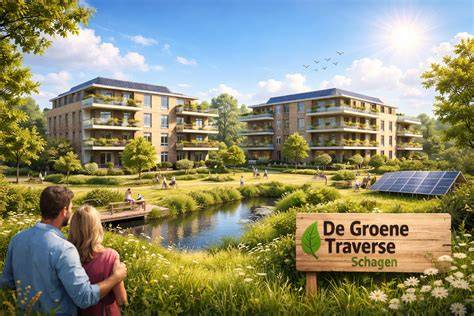 Visiekaart De Groene Traverse - groenvormen en waterlijnen