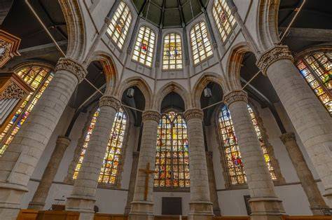 Afbeelding van de Sint-Jan Gouda met haar Goudse Glazen