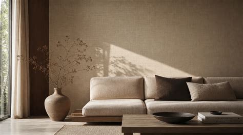 Infographic: Japandi behang kenmerken en contrast met verf