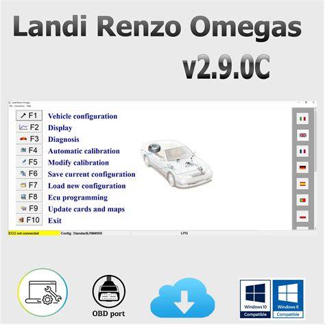Firmware-update overzicht Landi Renzo LPi