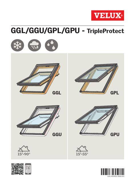 Infographic: werking en onderdelen van Velux GGL PK08 inclusief isolatie- en veiligheidskenmerken