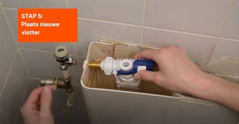 Infographic: Overzicht van onderdelen voor stortbak en Rimfree toilet