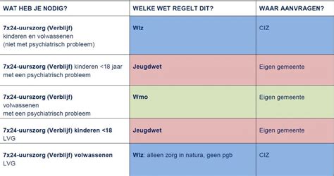 Overzicht van zorgbudgetten en eigen bijdragen (CAK, Zvw, WLZ, WMO)