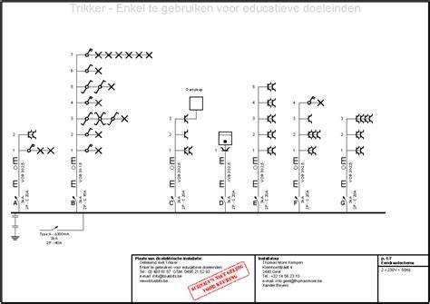 Diagram: elektrische aansluiting en veiligheidsrichtlijnen