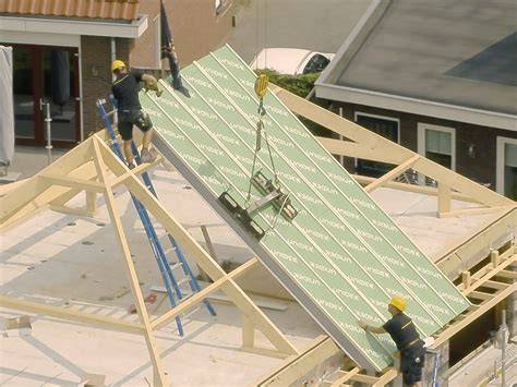 Isolatiemethoden en ventilatie in hellende daken