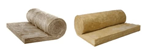 Vergelijkingstabel van de eigenschappen van glaswol en steenwol.