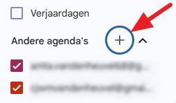 Infographic: Stappenplan feestdagen toevoegen aan Google Agenda