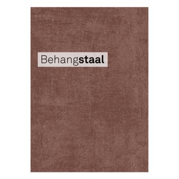 Le Noir & Blanc vliesbehang uni terra