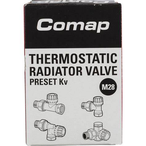 Comap thermostatische radiatorkraan: aansluitingen en kenmerken