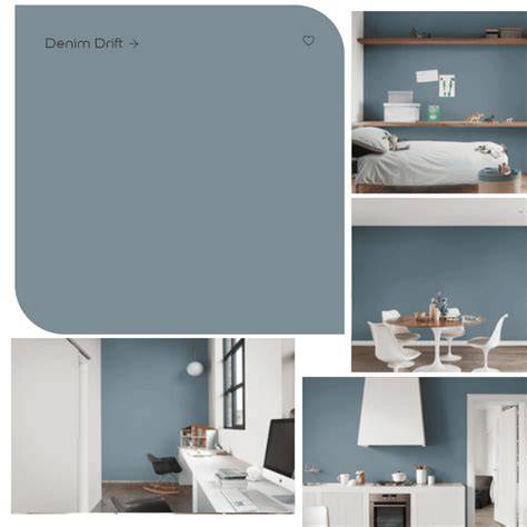 Kleurvoorbeeld Denim Drift en vergelijkbare tinten