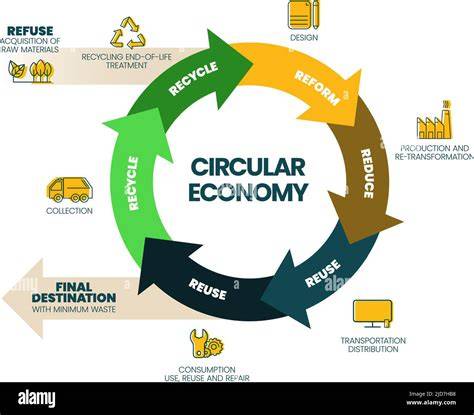 Schema: ROCKWOOL circulaire economie en hergebruik