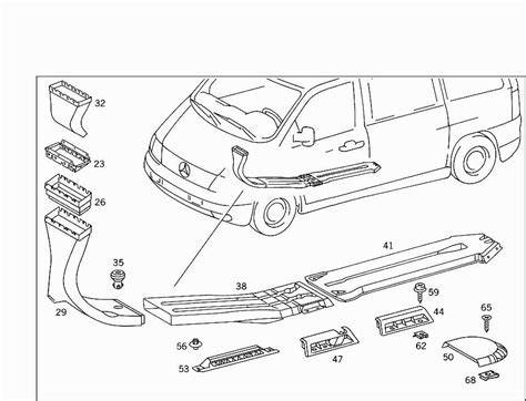 Infographic: Oliekoeler systeem Mercedes Vito W639