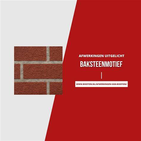 Gezichtsbouw met baksteenmotief: overzicht van uitvoeringsopties