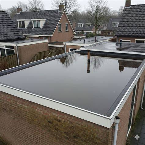 Voorbeelden van dakhellingen en afwatering