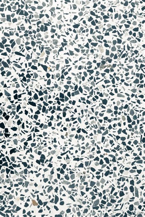 Infographic: Terrazzo-achtergrond met textuur en kleuren