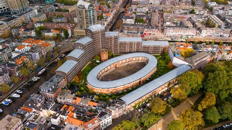 Schematische weergave van de verantwoordelijkheidsgrenzen bij rioolverstoppingen in Den Haag, met onderscheid tussen particulier en gemeentelijk terrein.