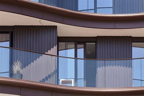Beeld van One Baelskaai met geprofileerde Linarte gevelbekleding