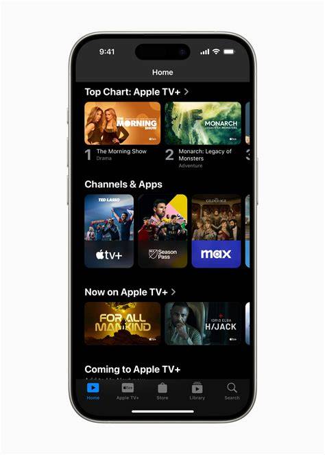 Apps in mappen op Apple TV