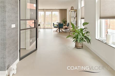 voorbeeld vloercoating kleur en structuur