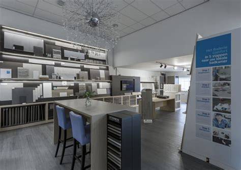 Foto van Baderie Almere showroom en inspiratiehoek