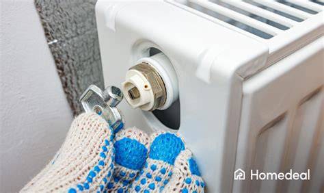 ontluchten radiateur met sleutel