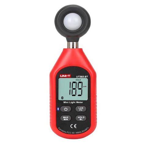 Luxmeter die lichtsterkte in een kweekruimte meet