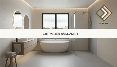 Infographic: Naadloze badkamer - voor- en nadelen van gietvloer versus tegelvloer