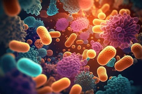 Microscopische afbeelding van bacteriën die conjunctivitis kunnen veroorzaken