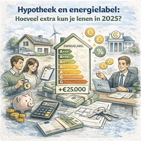 Illustratie: Energielabel en financieringskansen