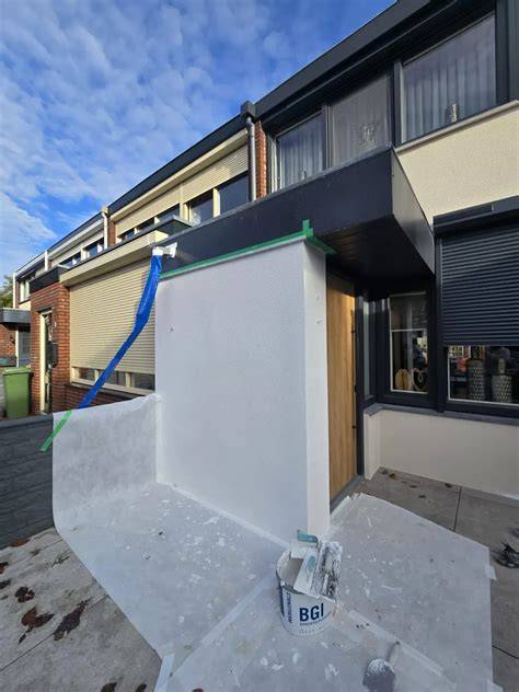 Gevelrenovatie en buitenstucwerk foto