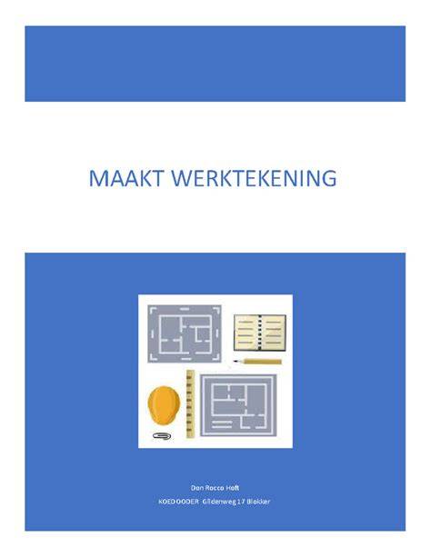 Werktekening voor persoonlijke deurtekst