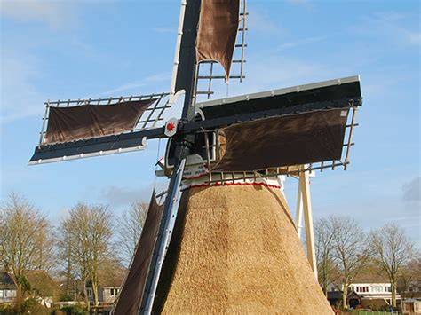 Infographic: de Kleine Molen - geschiedenis, onderdelen en restauratie