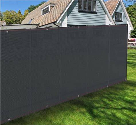 Wit HDPE privacydoek, windbescherming en inkijkreductie