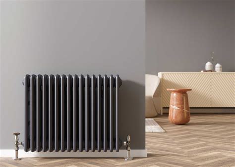 Bij een radiator: kniptechniek en afwerking