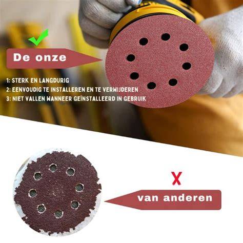 Infographic: Overzicht van excentrische schuurmachines en korrelgroottes