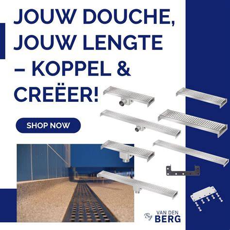 Afbeelding: cross-section van ShowerStep in combinatie met douchegoot