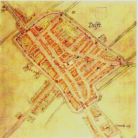 Infographic: historische ontwikkeling drinkwatervoorziening Delft