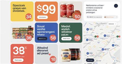 Infographic: Overzicht van aanbiedingen per winkel en periode