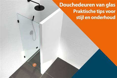 Infographic: Variaties van glas en afwerkingen voor douchedeuren