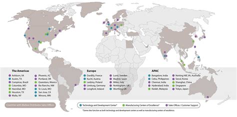 Kaart met de locaties van Kaindl dealers wereldwijd