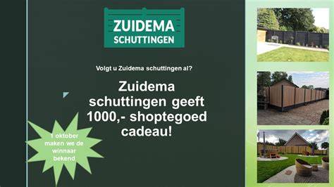 Productoverzicht Zuidema Schuttingen poorten