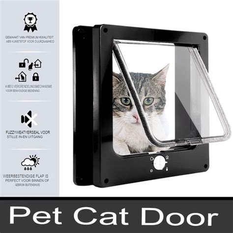 Kattenluik in binnendeur infographic