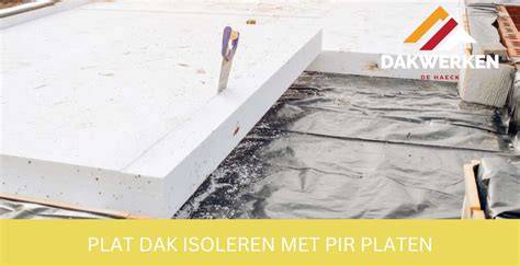 PIR isolatieplaat voor plat dak