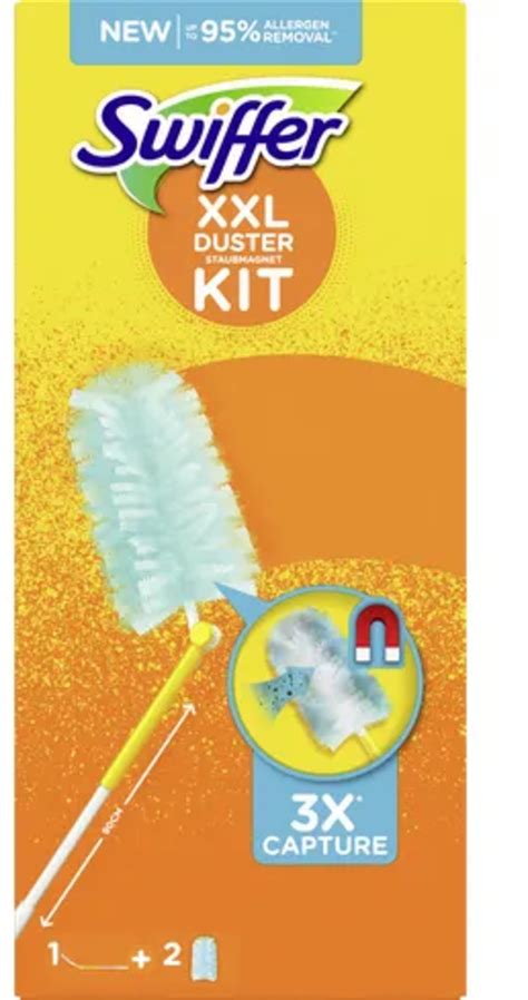 Swiffer Duster XXL en zijn duizenden vezels