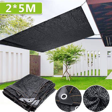 Infographic: werking van HDPE schaduwdoek en luchtcirculatie